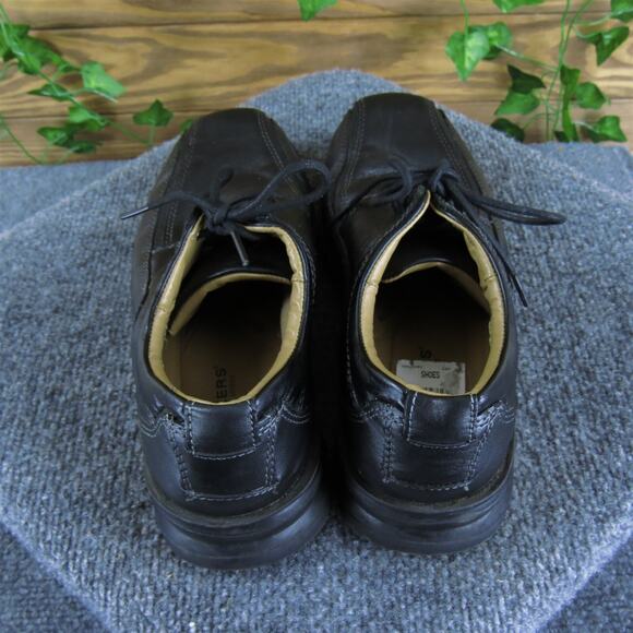 Dockers Men's Sneaker Black Leather Size 8 Medium Gently Used‎ 2025 - Picture 4 of 7